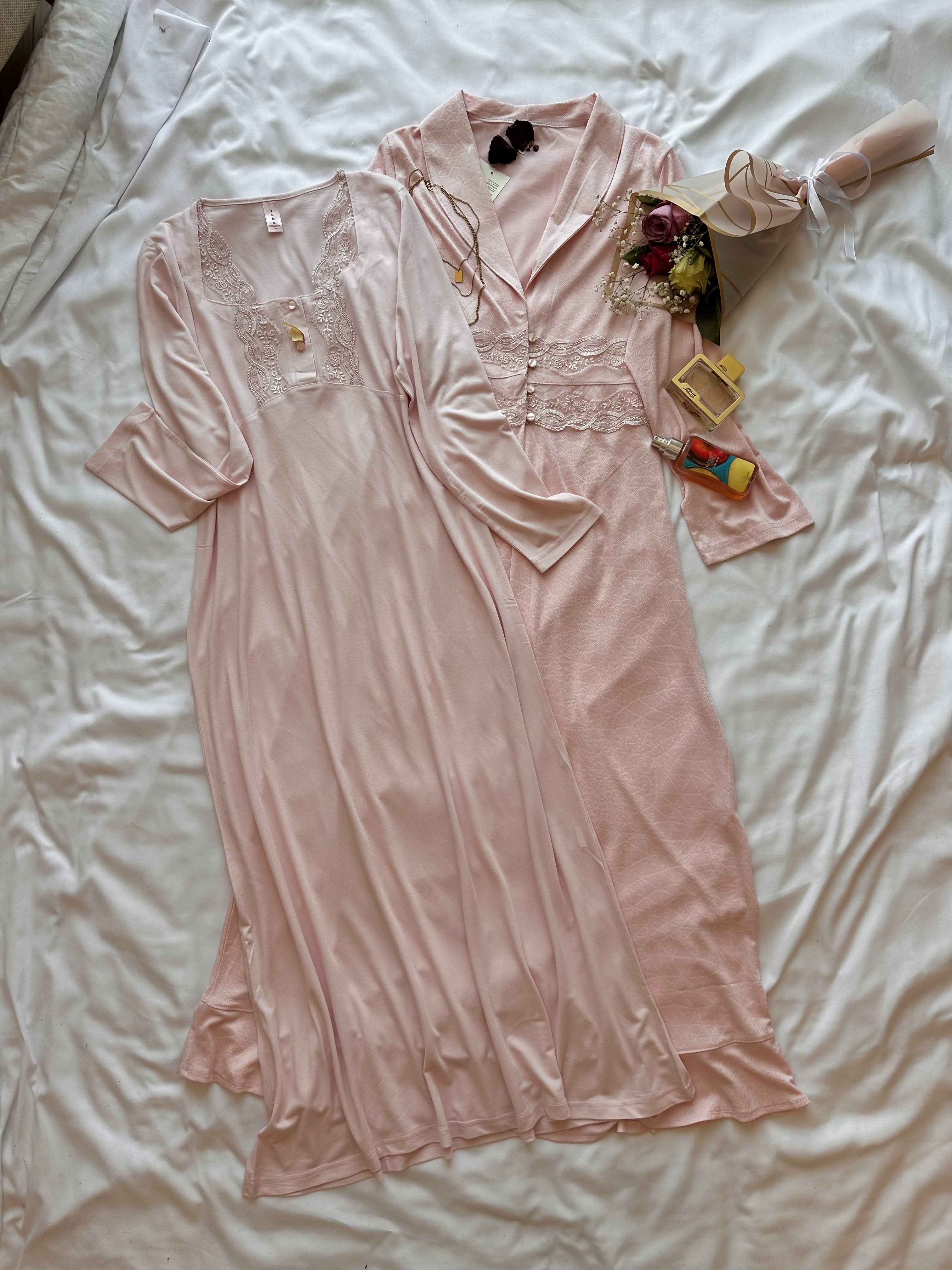 deshabillé tuba 3 couleurs