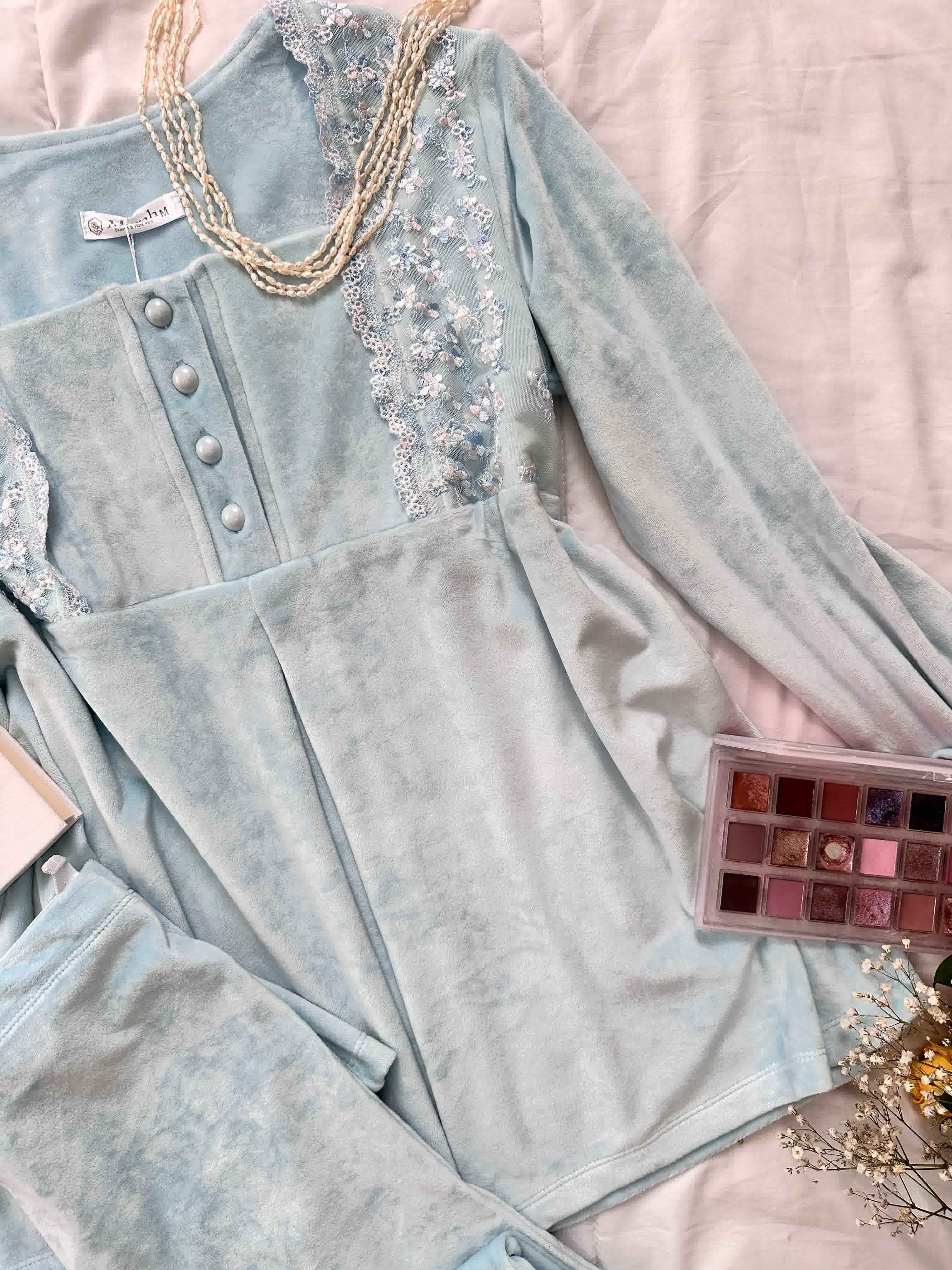 pyjama marah tul fleuri