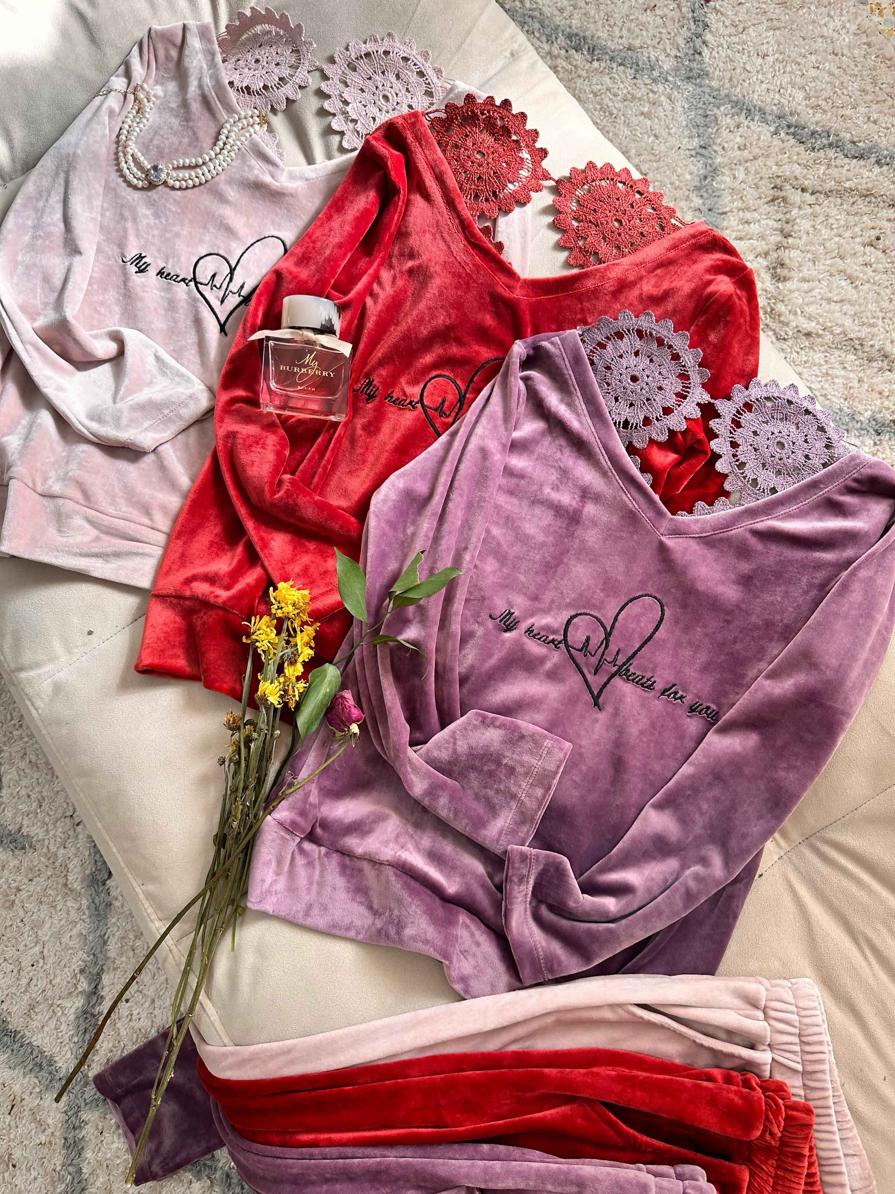 pyjama marah crochet heart beats