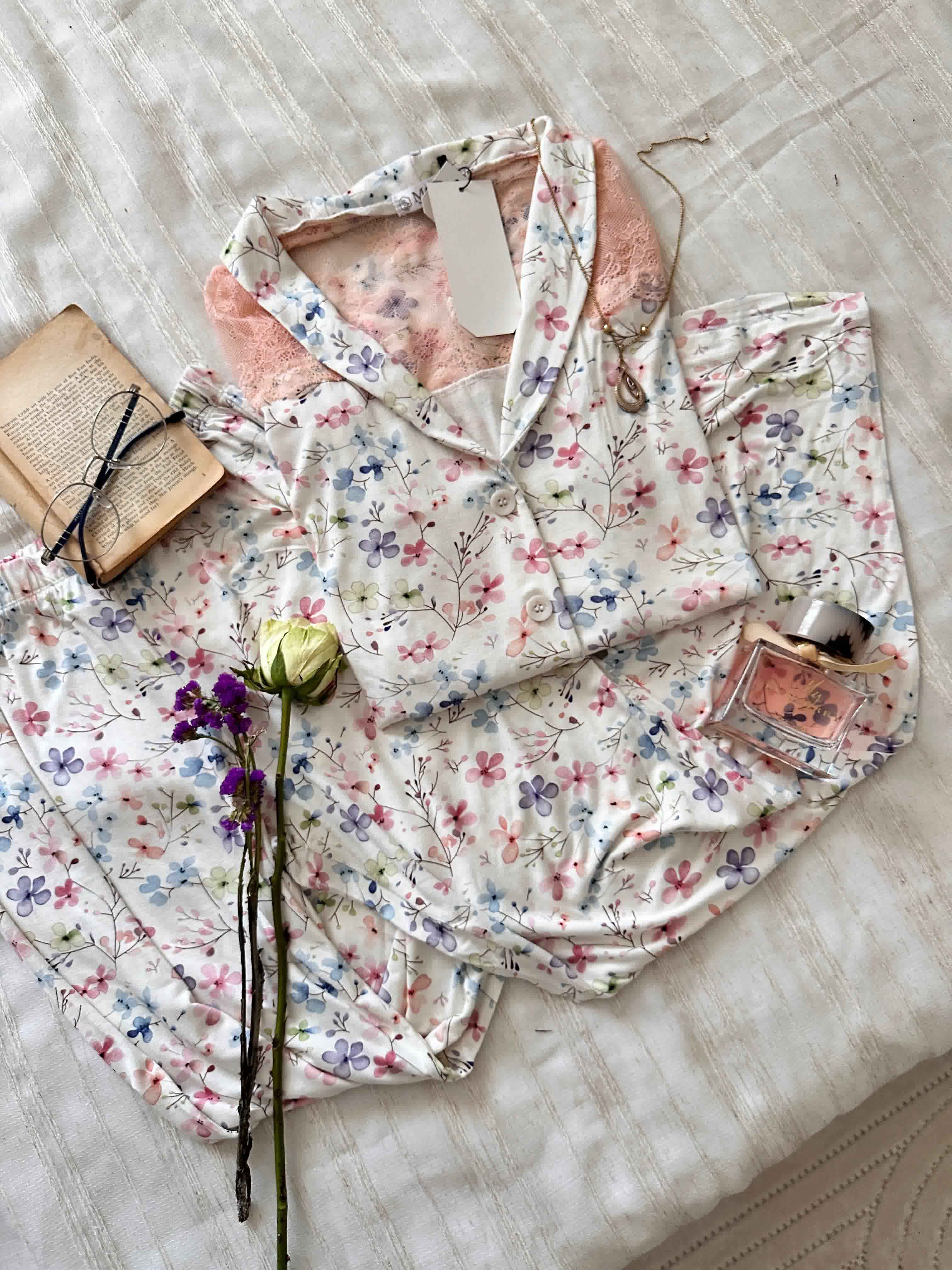 Pyjama summer Marah fleuri