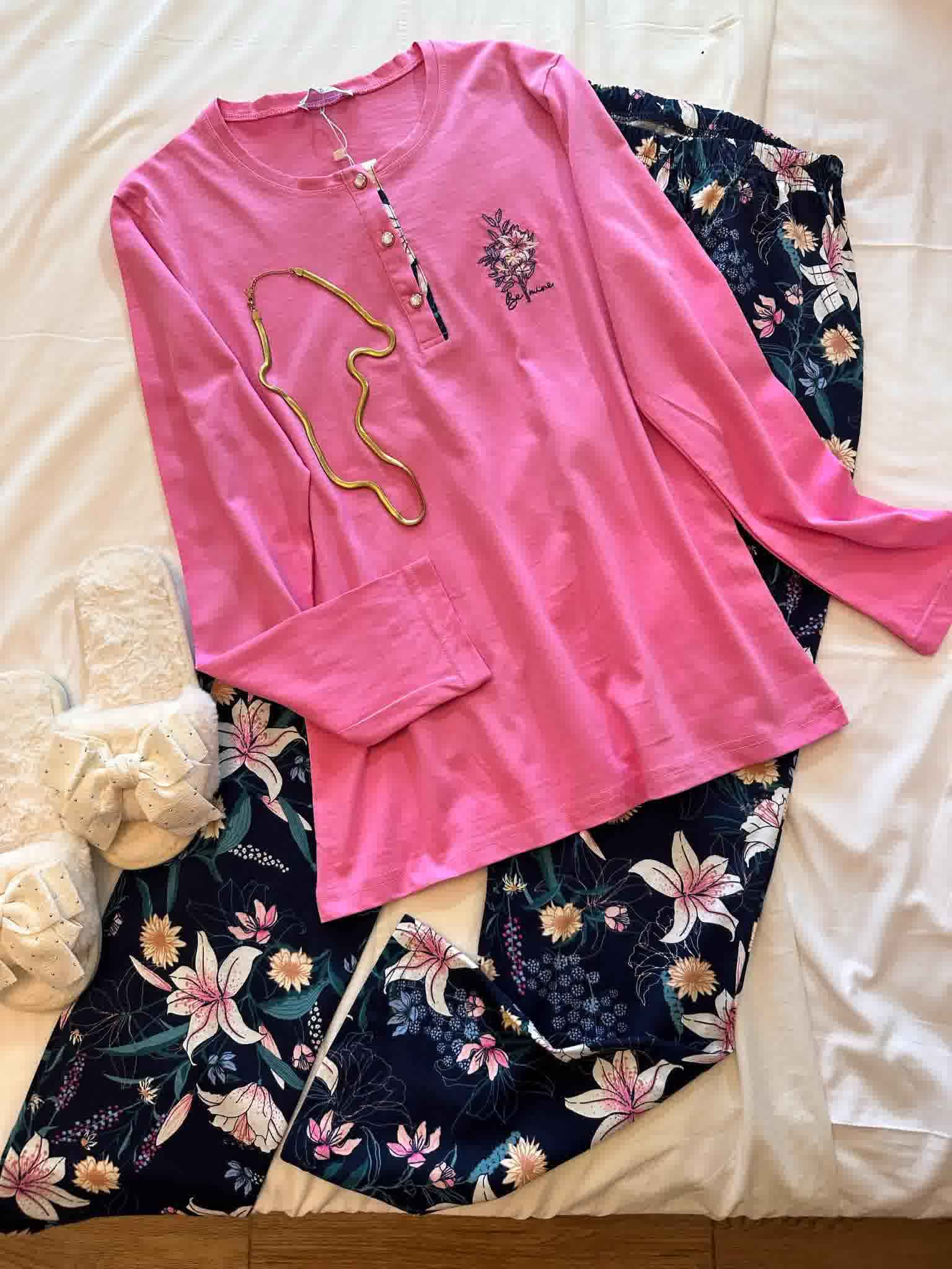 pyjama pijapia tricot fushia