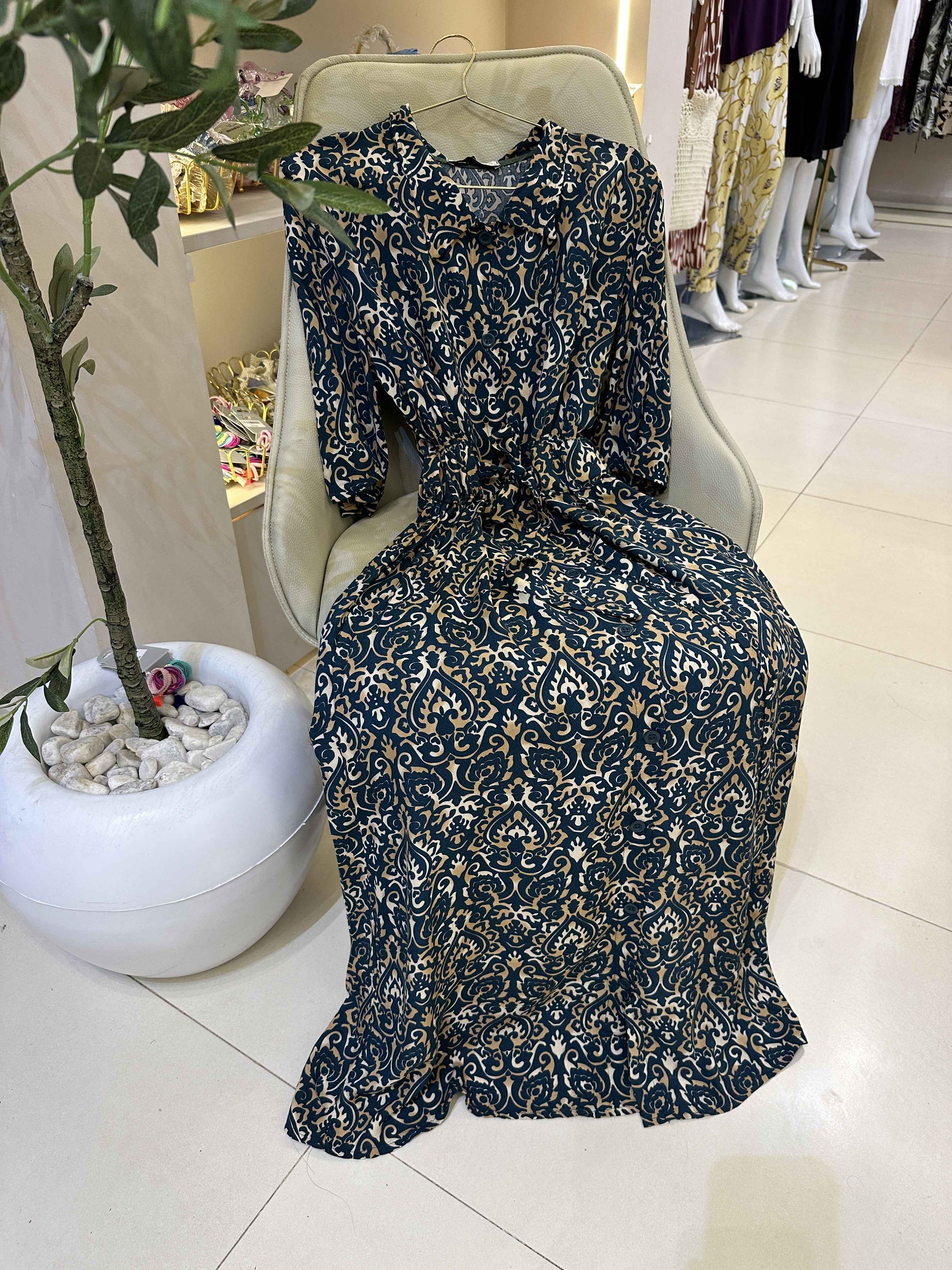 robe donwear vert
