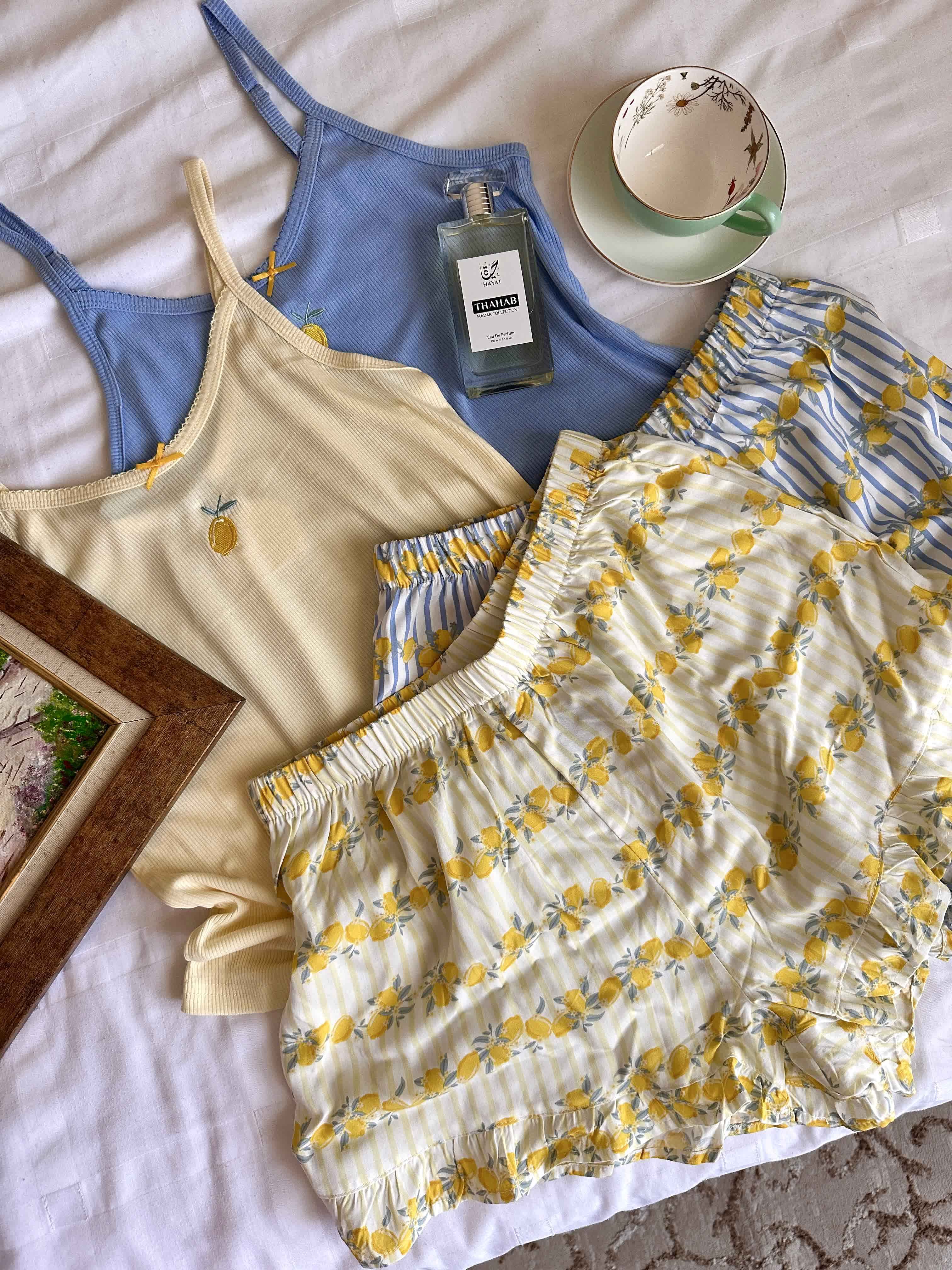 Bustier short citron