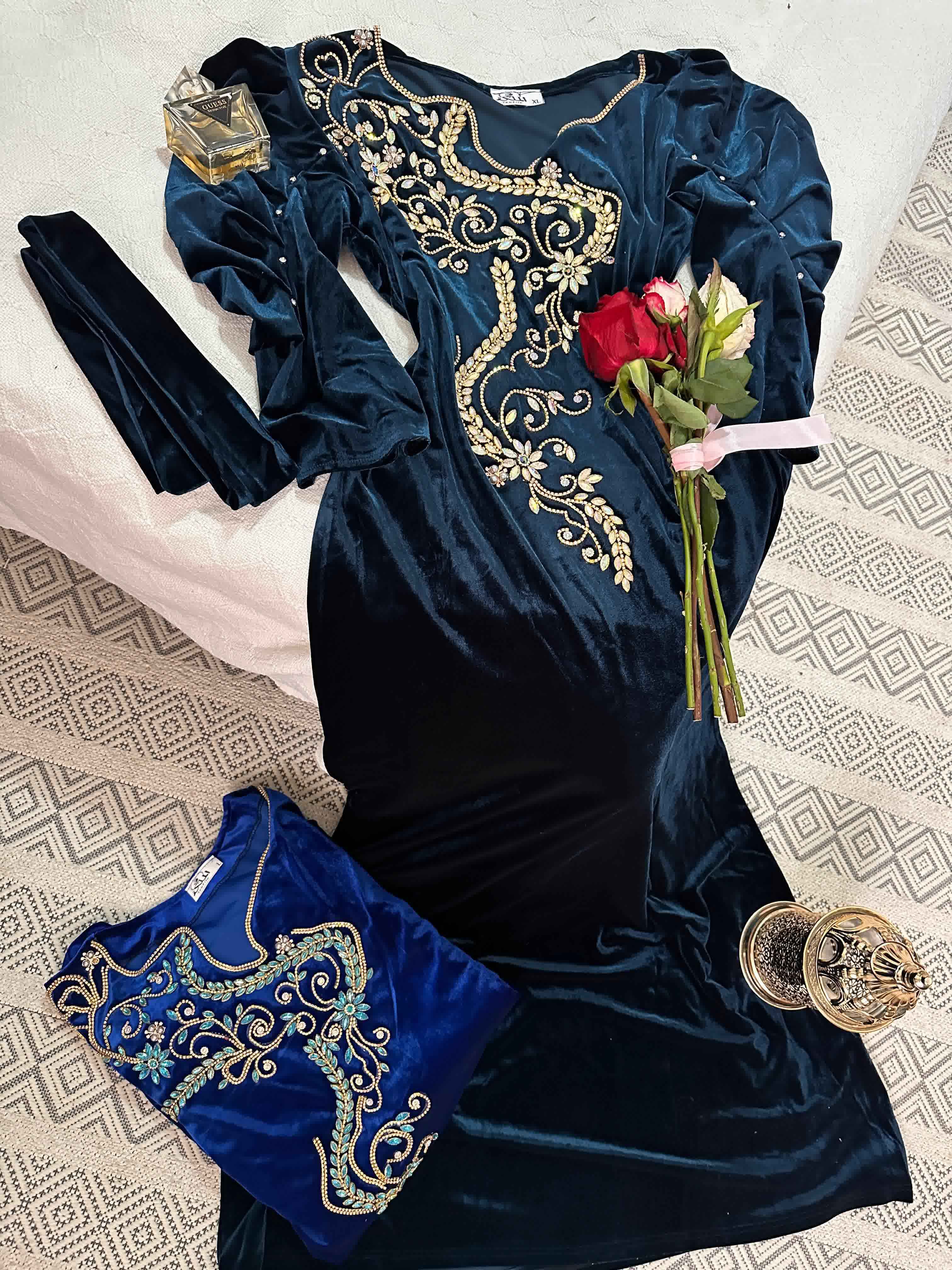 Robe perlage S unilateral