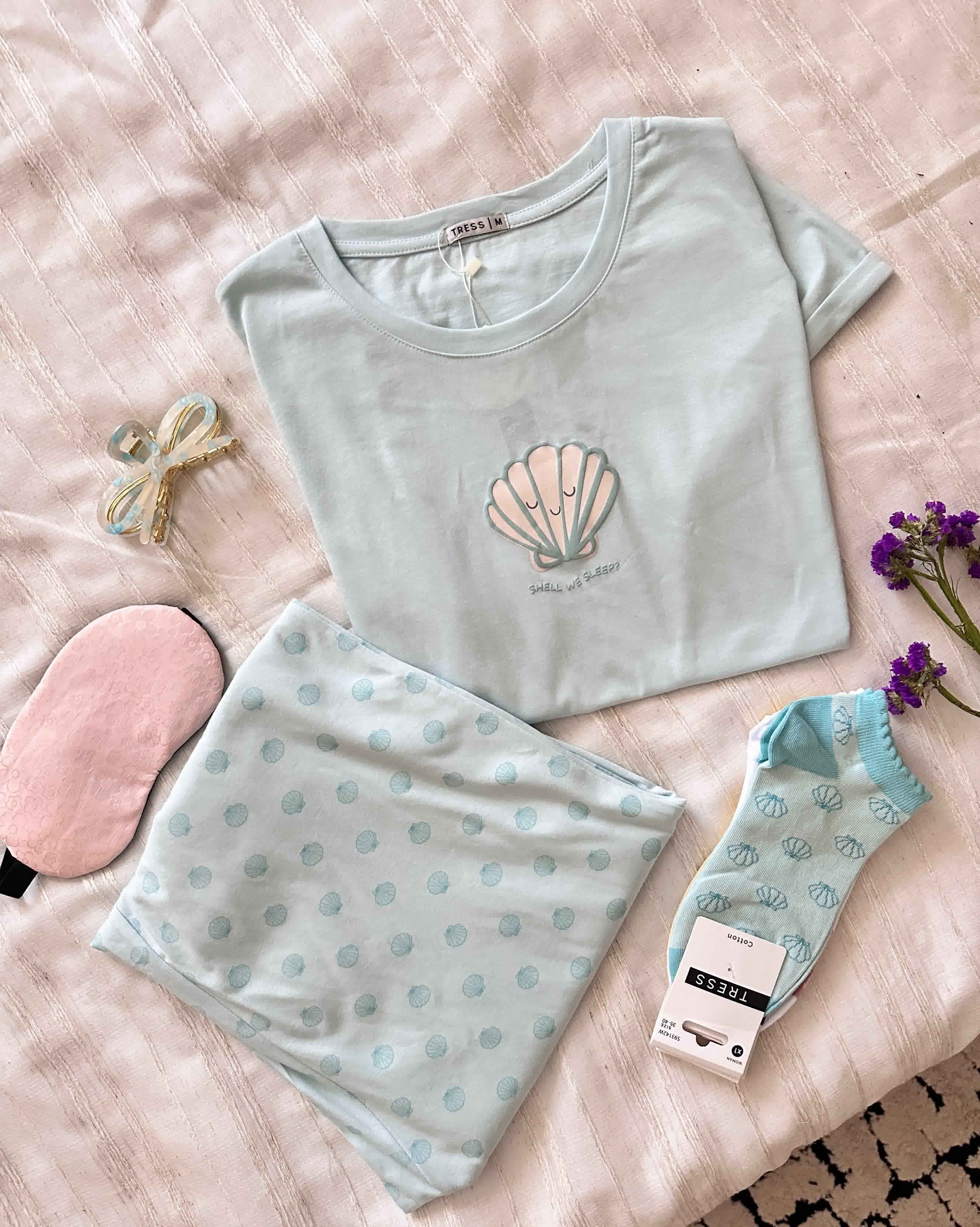 Pyjama tress coquillage