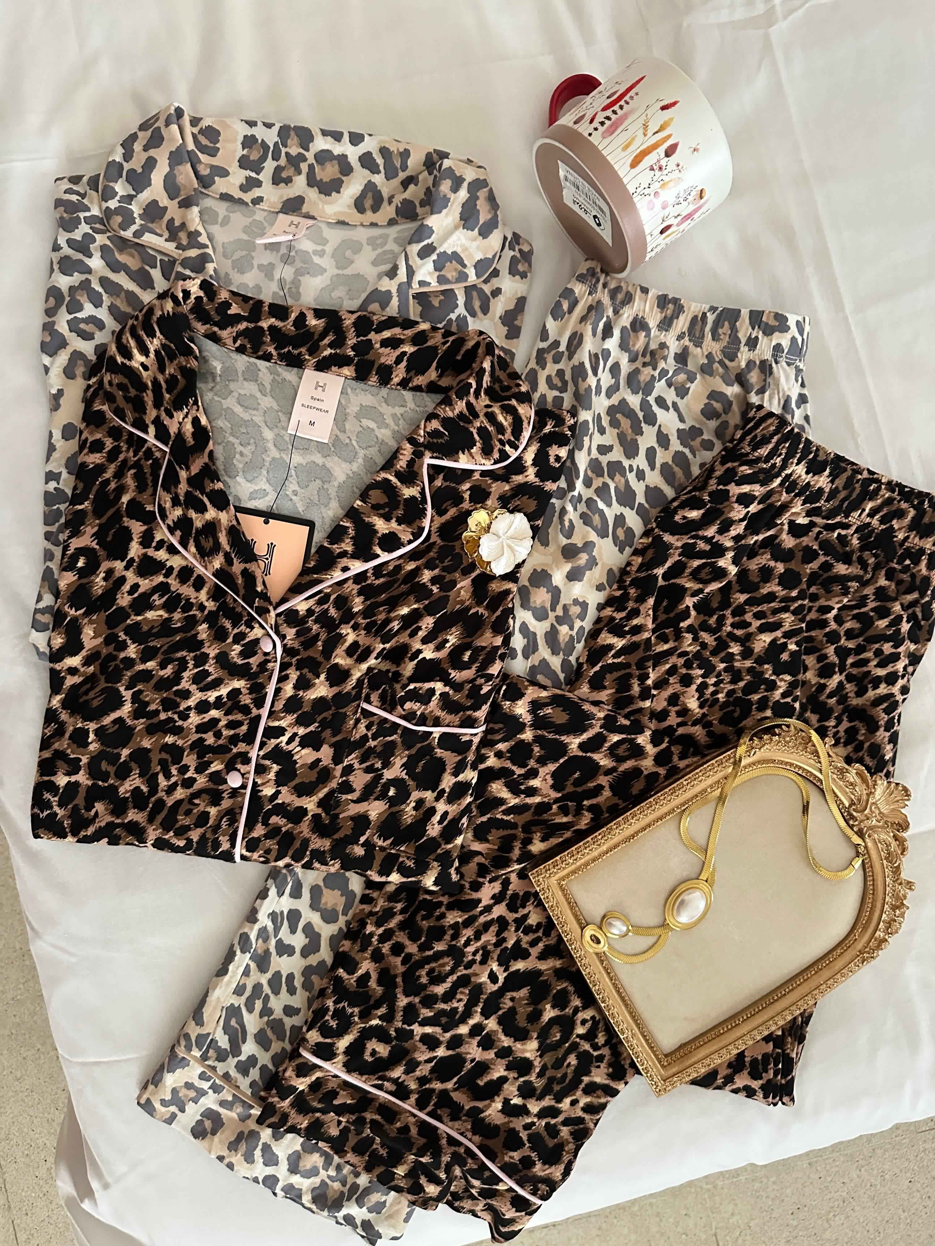 Pyjama H premium leopard