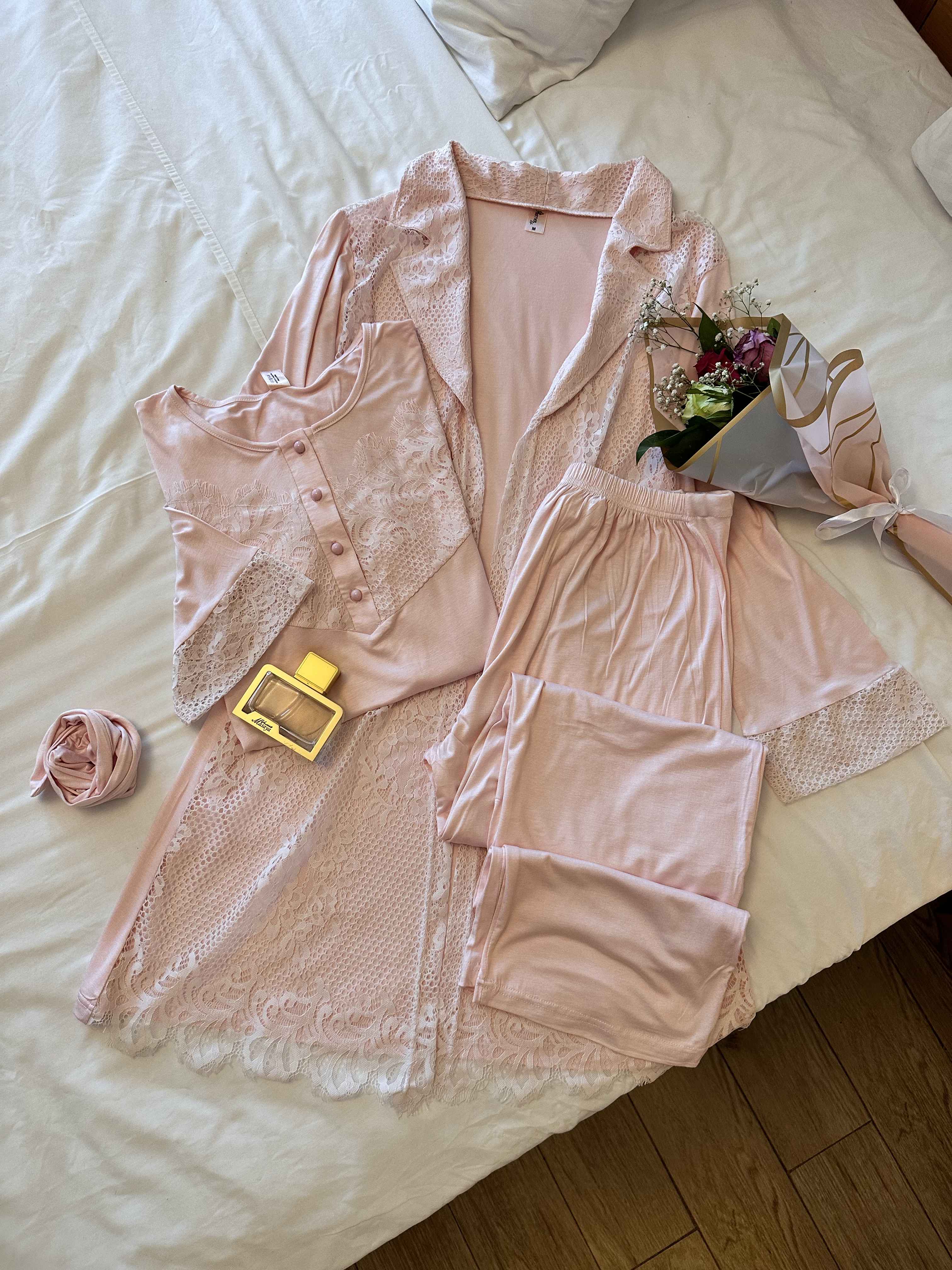 3pcs enceinte rose 67