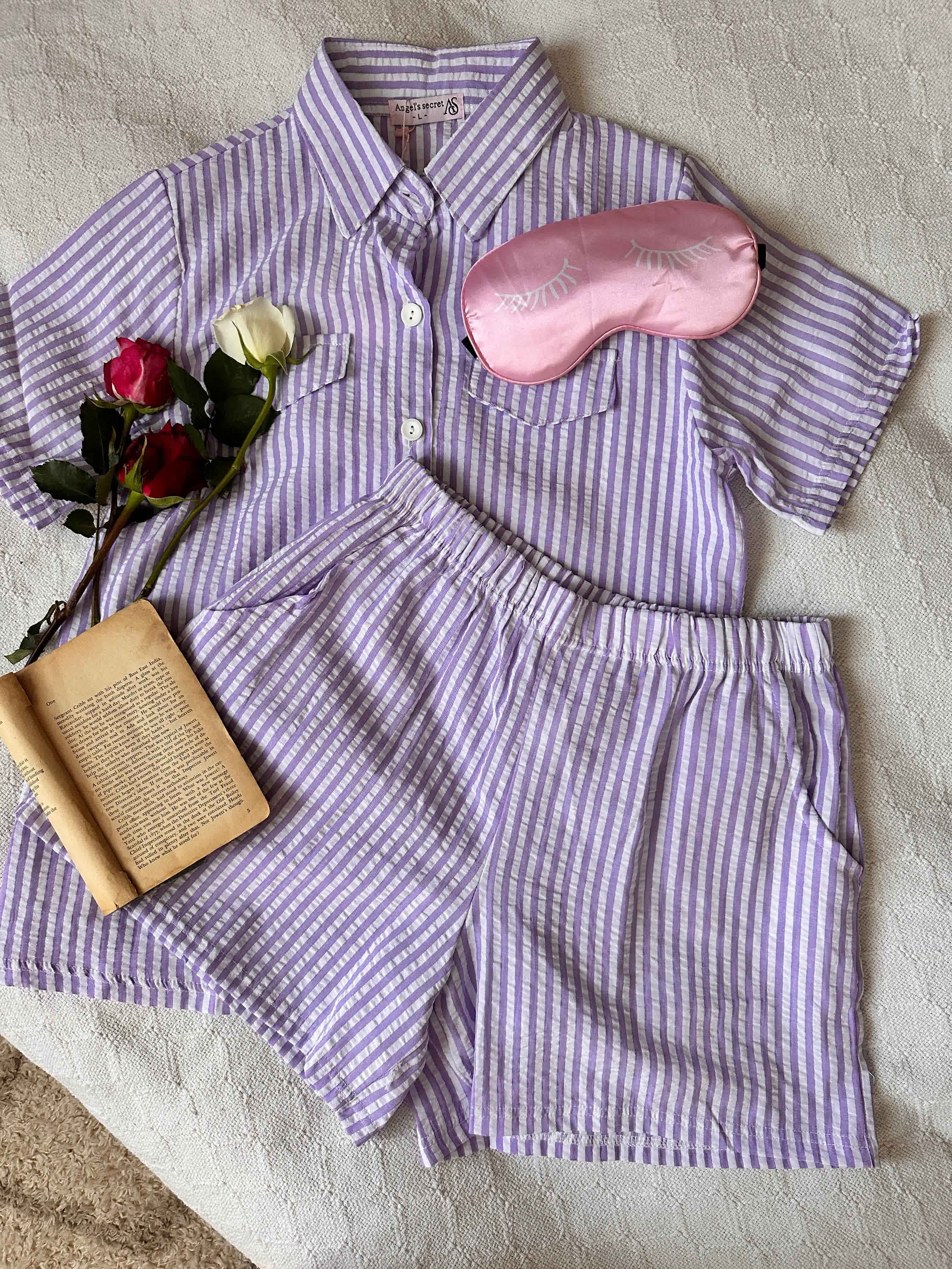 Pyjama short Angel's Secret rayonné