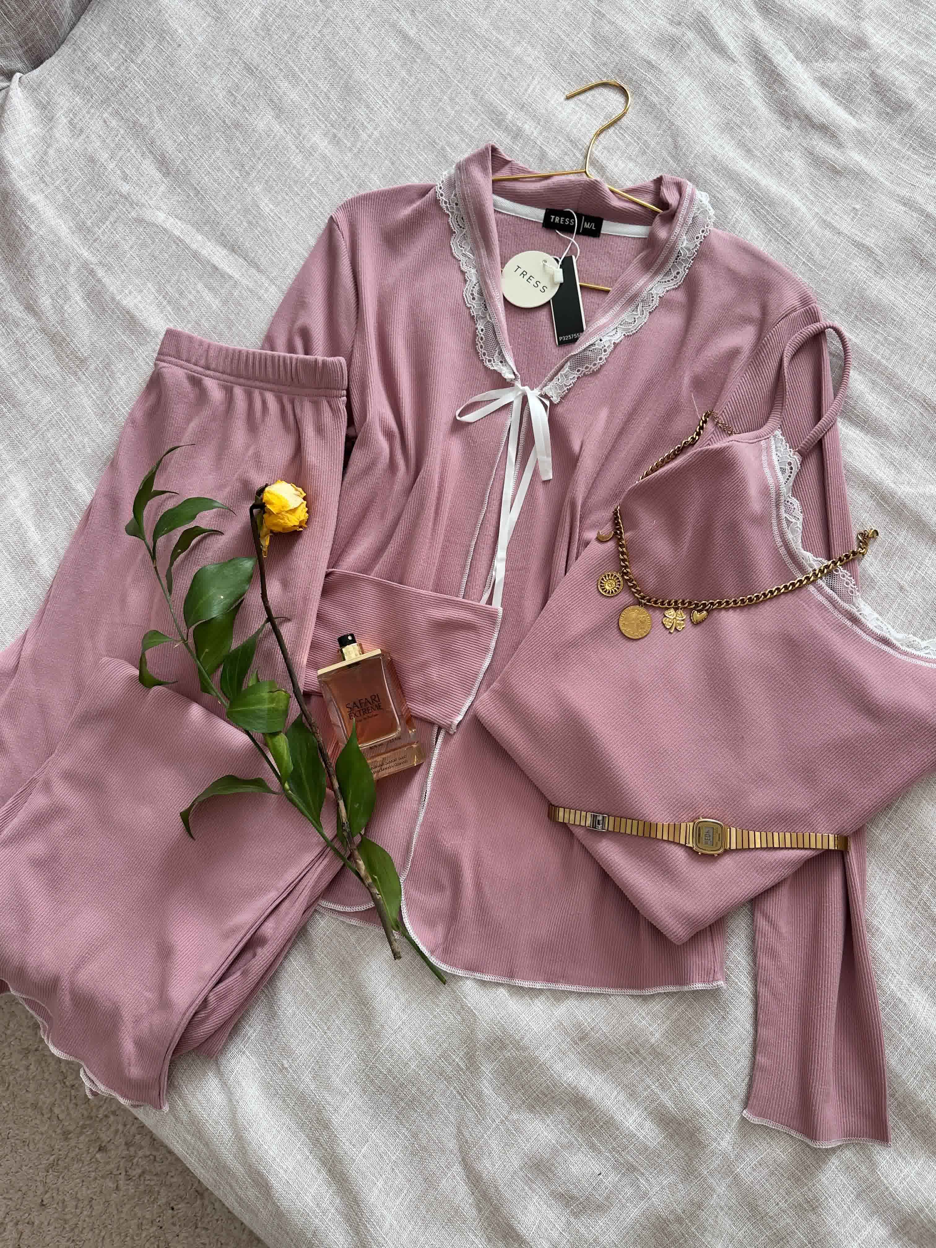 3 piéces Tress rubon