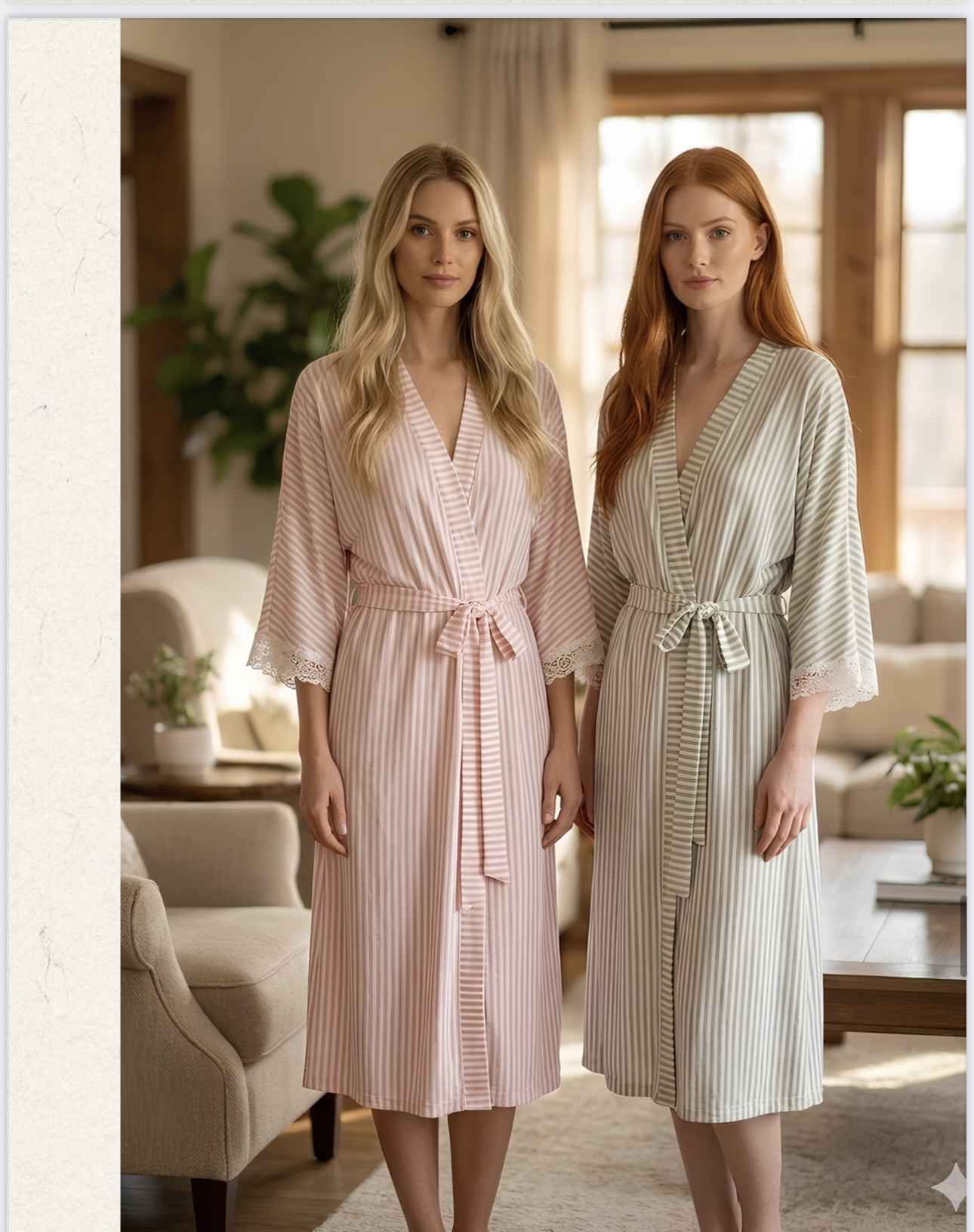 Kimono Bone lin rayonné