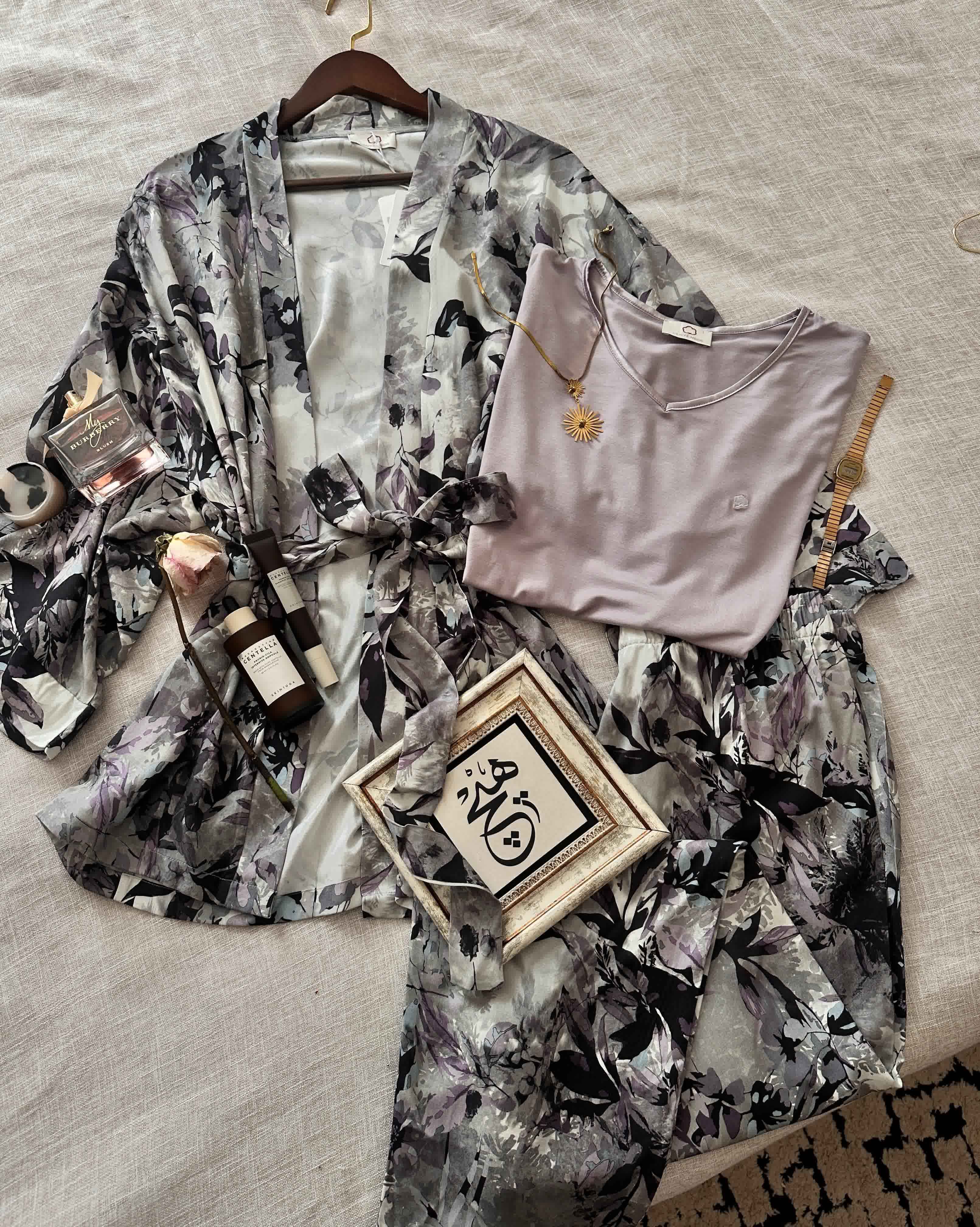 Ensemble 3pcs Penyemood violet