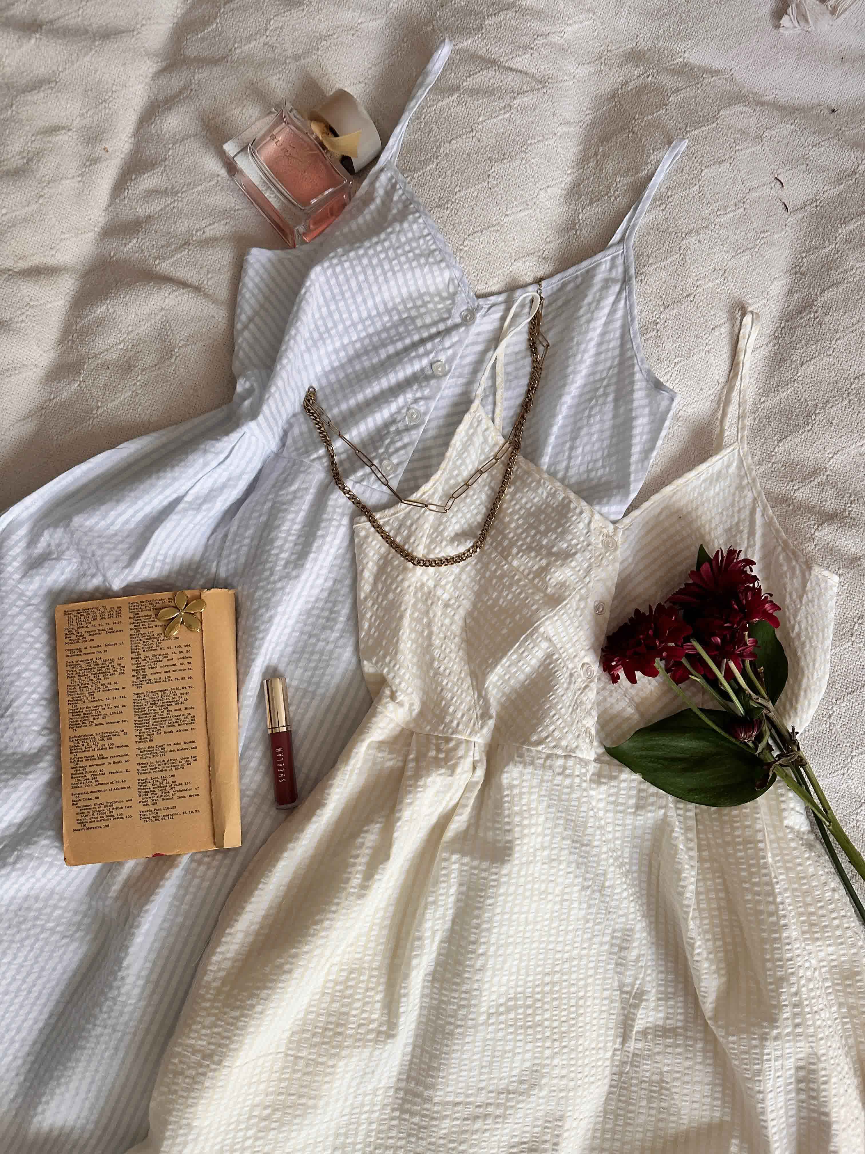 Robe tress lin rayonnée