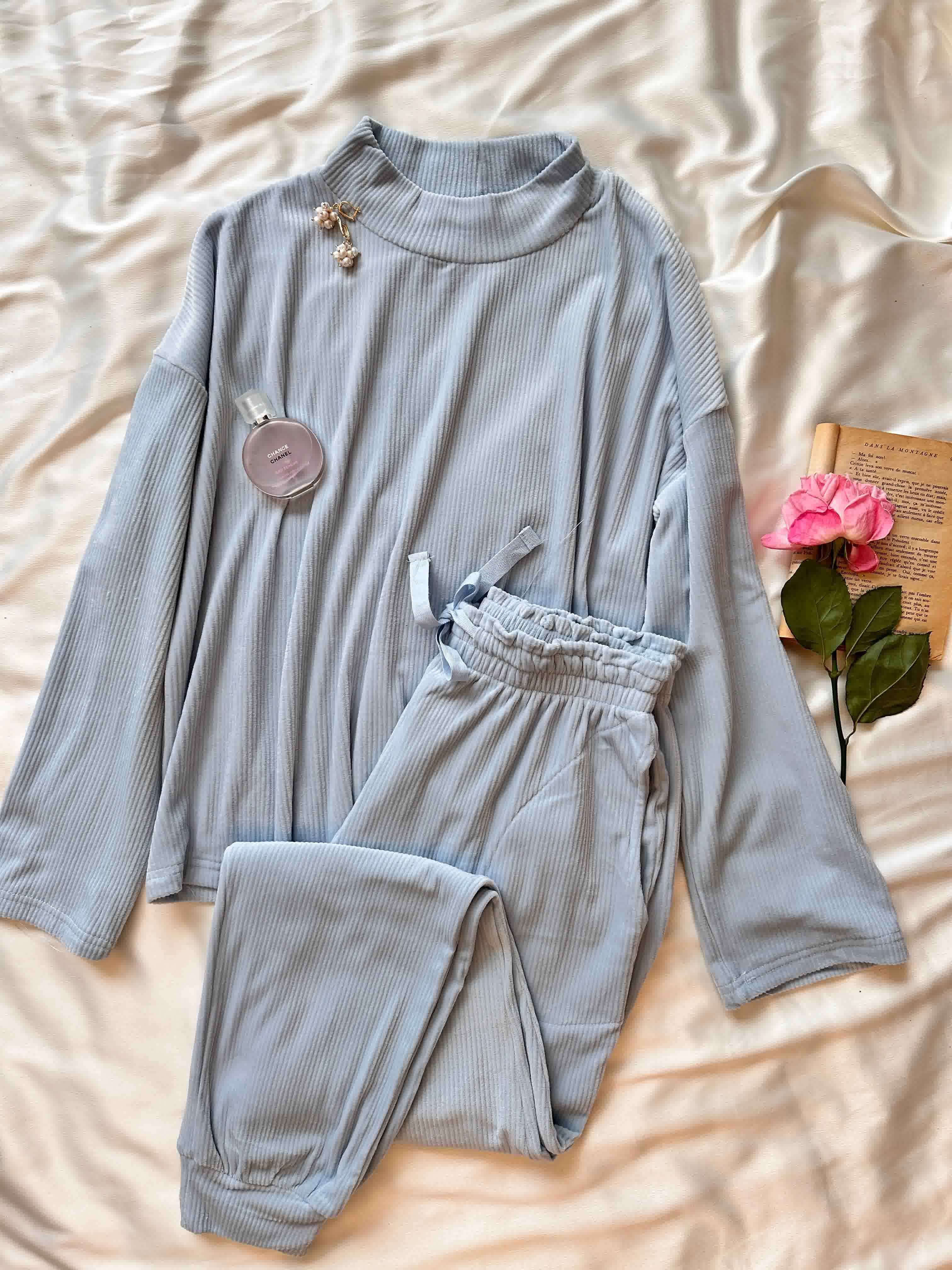 Pyjama Tress velour uni