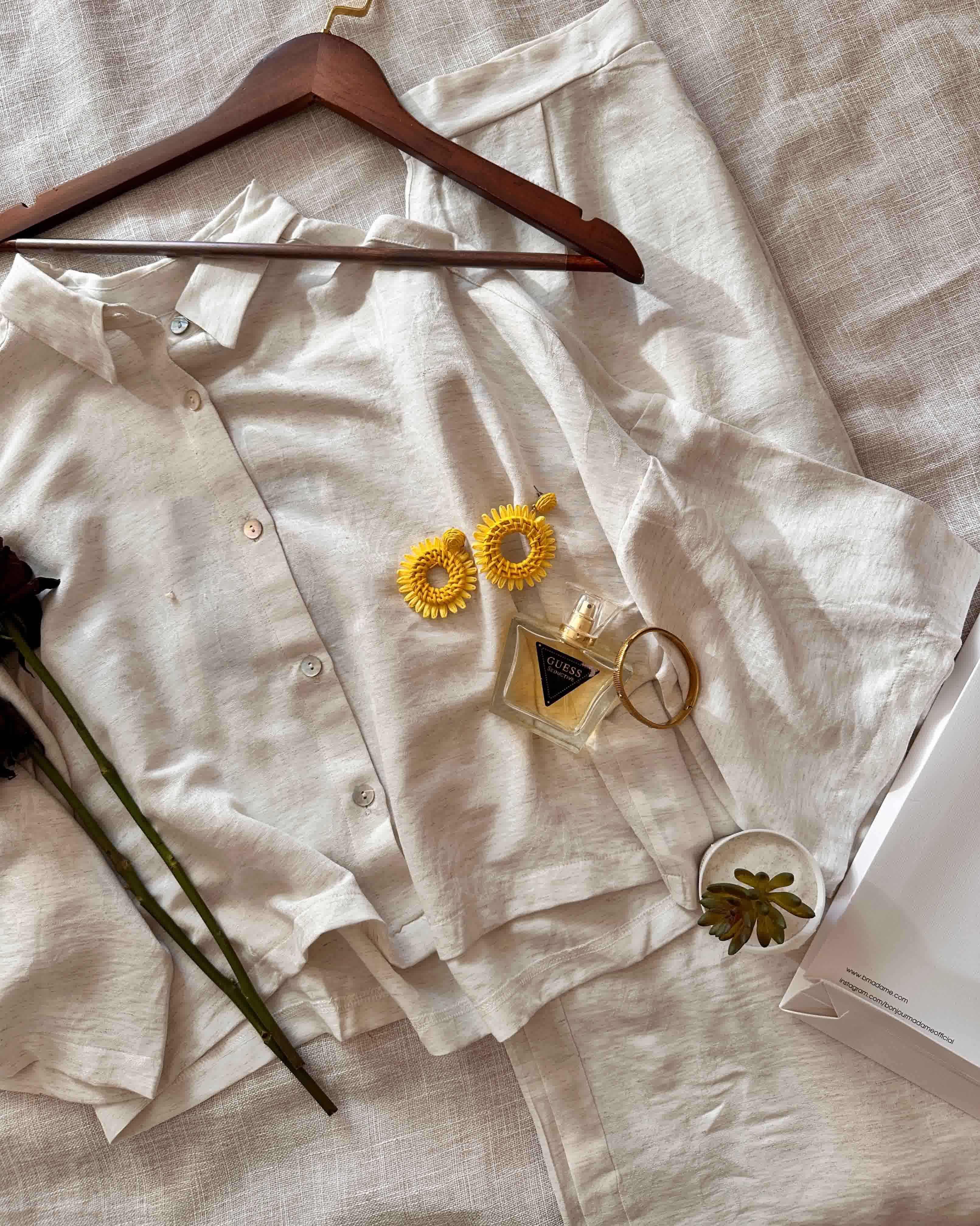 Homewear bonjour en lin