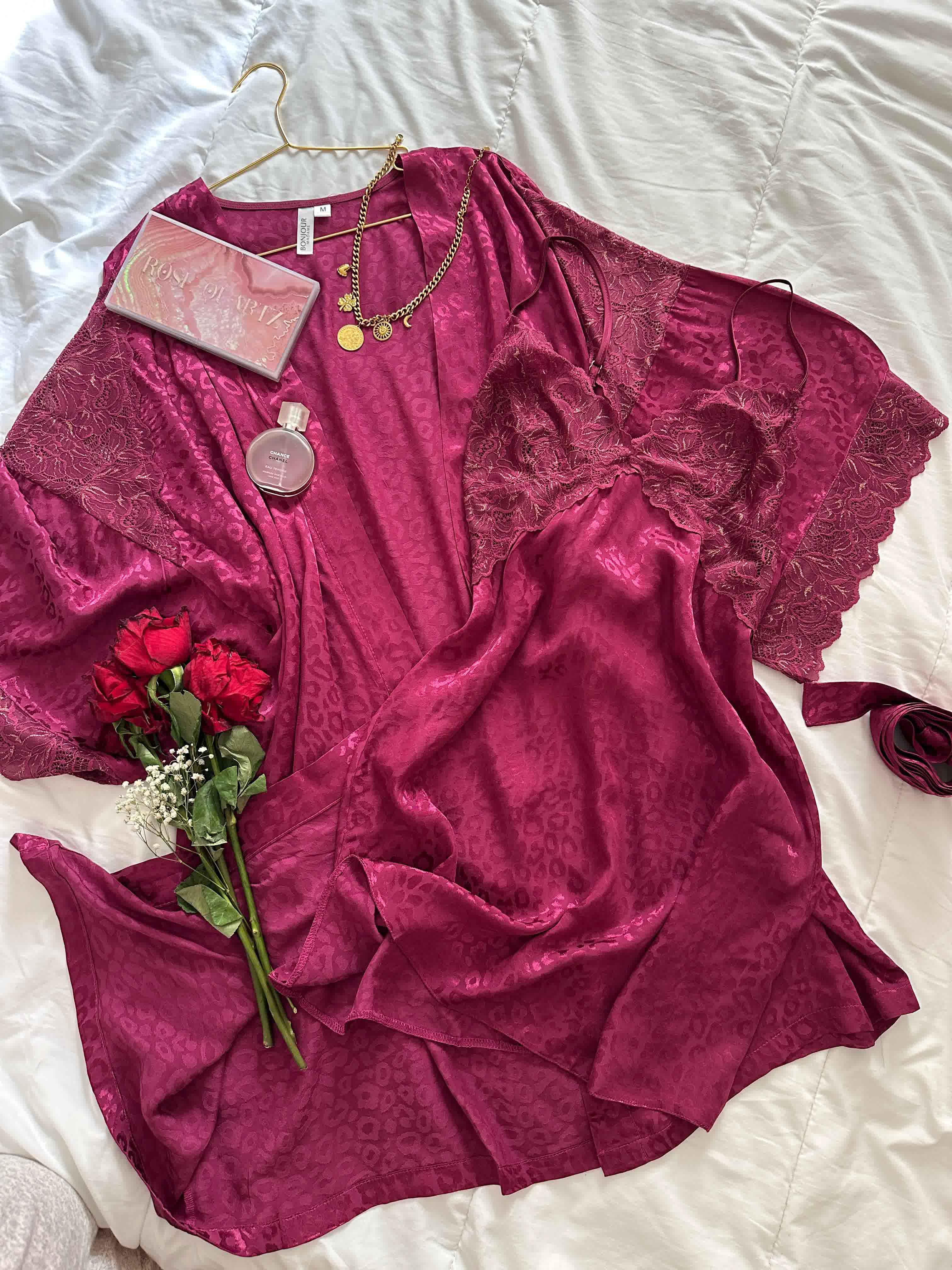 Deshabillé Bonjour violet