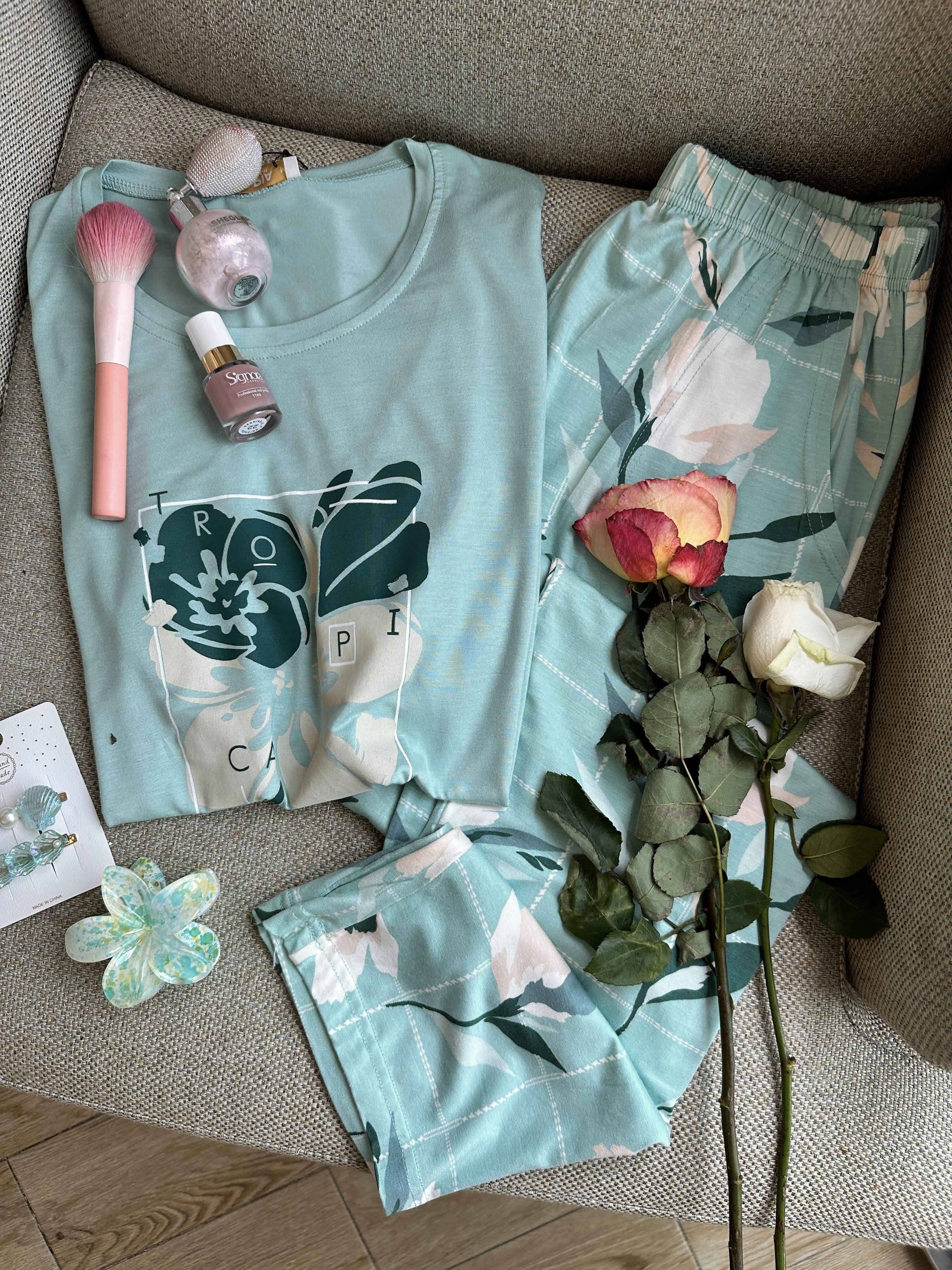 pyjama coton tropical