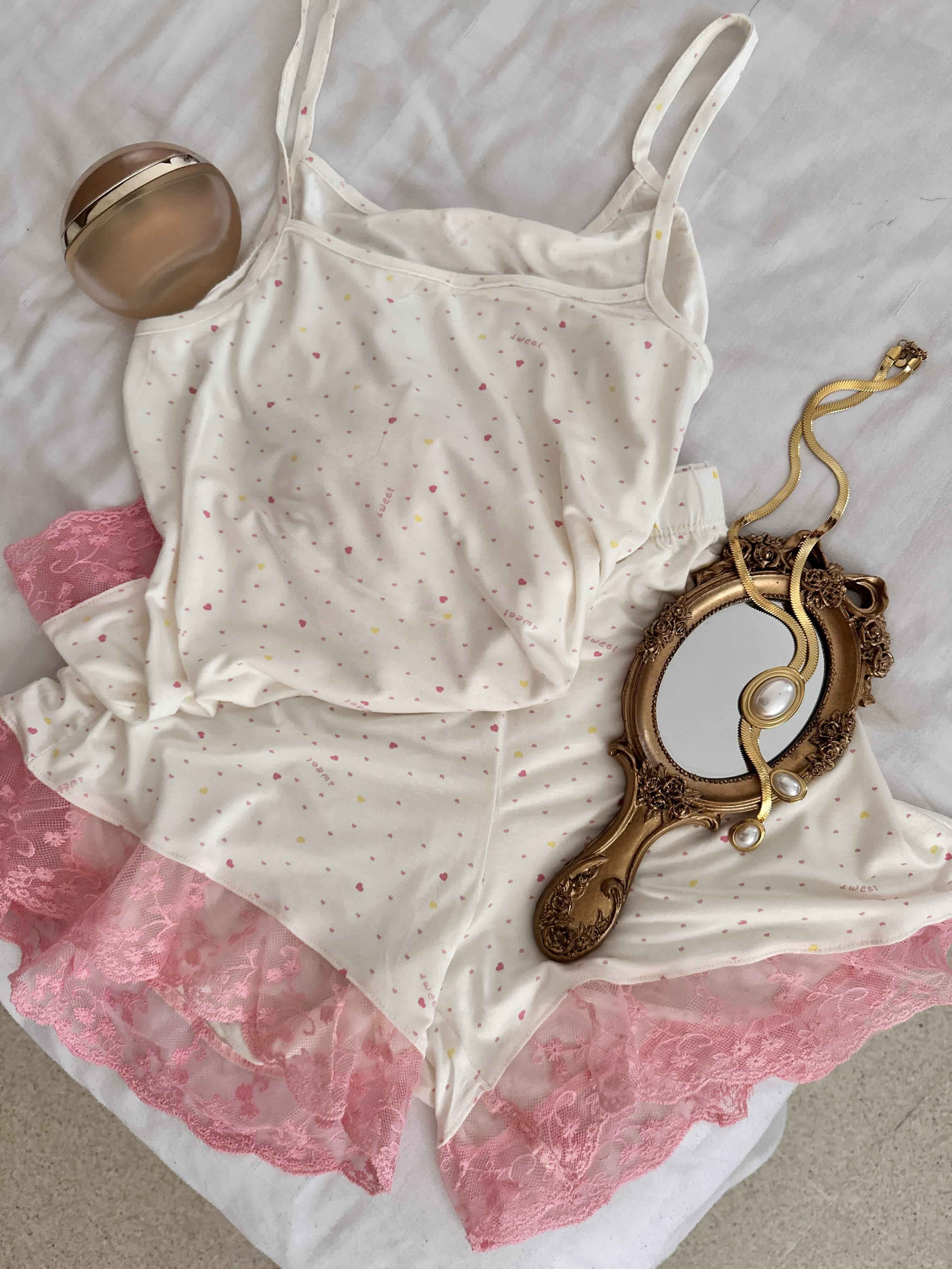 Pyjama short ptt cœur marah