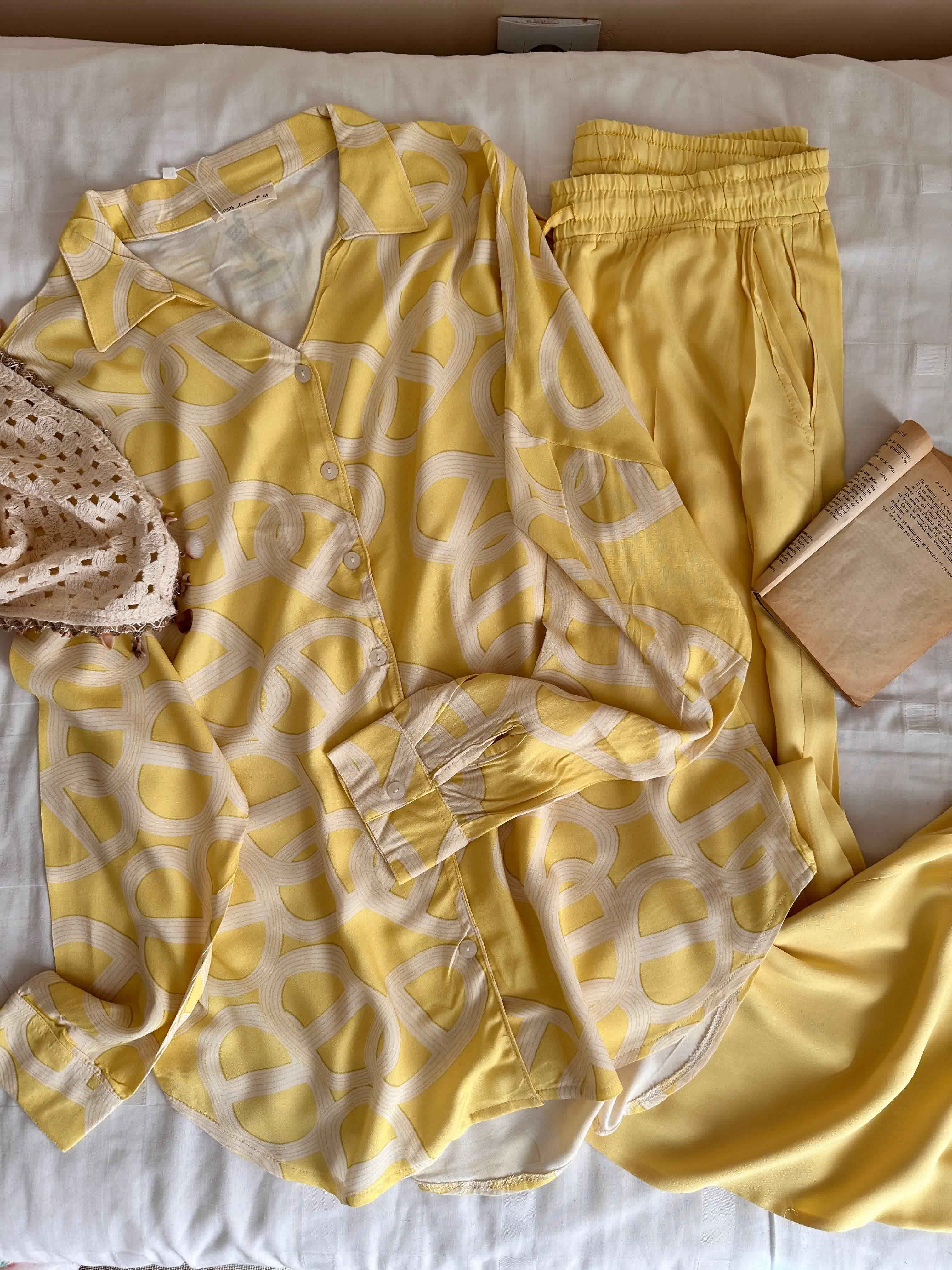 Homewear Jaune à manche